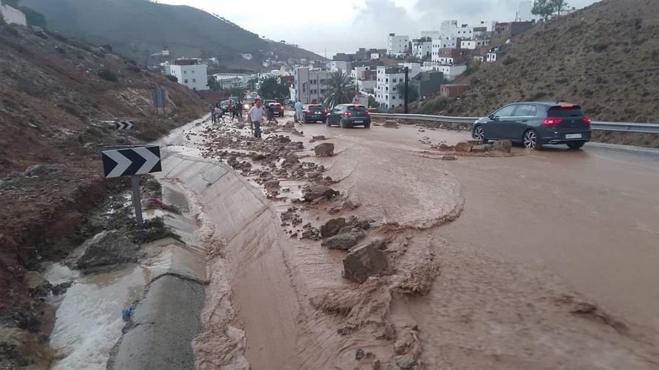 أمطار غزيرة في الجبهة