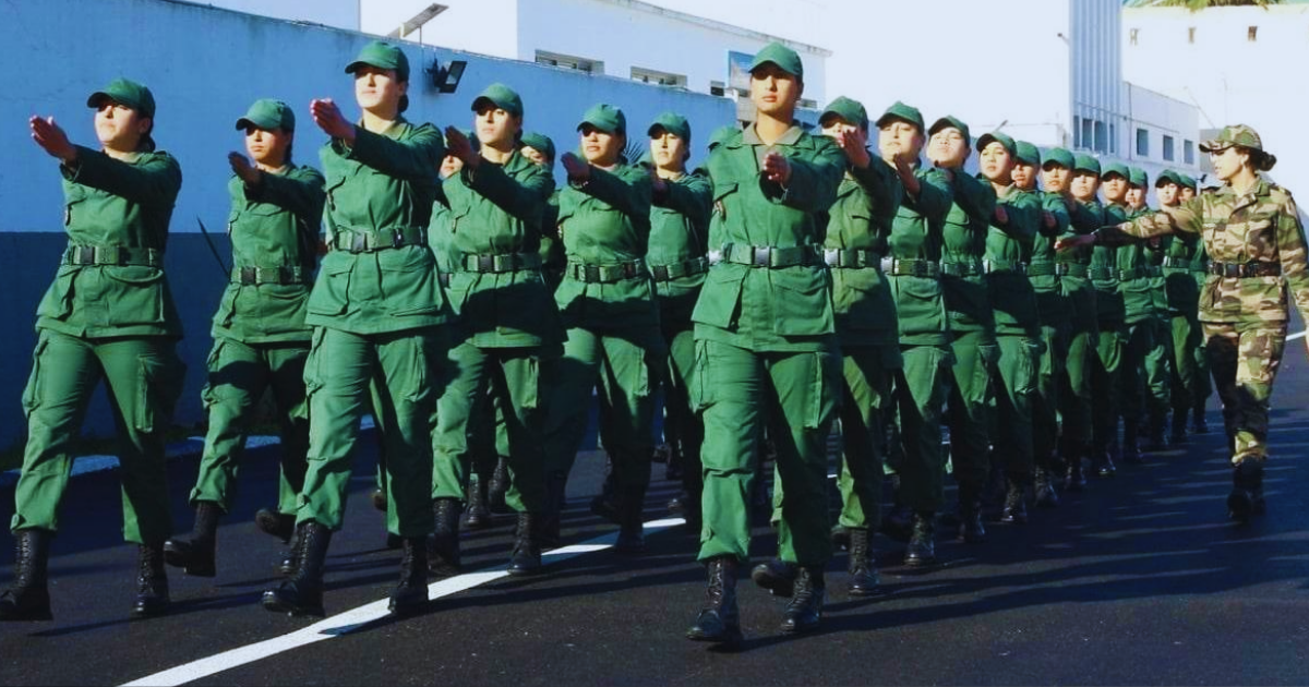 مجندات الخدمة العسكرية