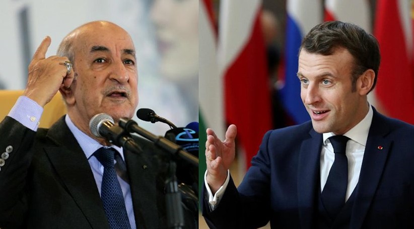 عبد المجيد تبون و ماكرون