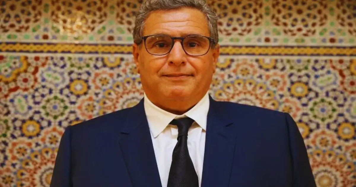 رئيس الحكومة عزيز أخنوش