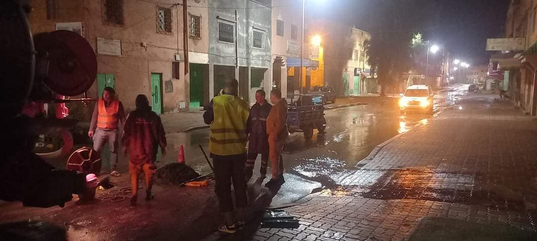 أمطار غزيرة بتنغير