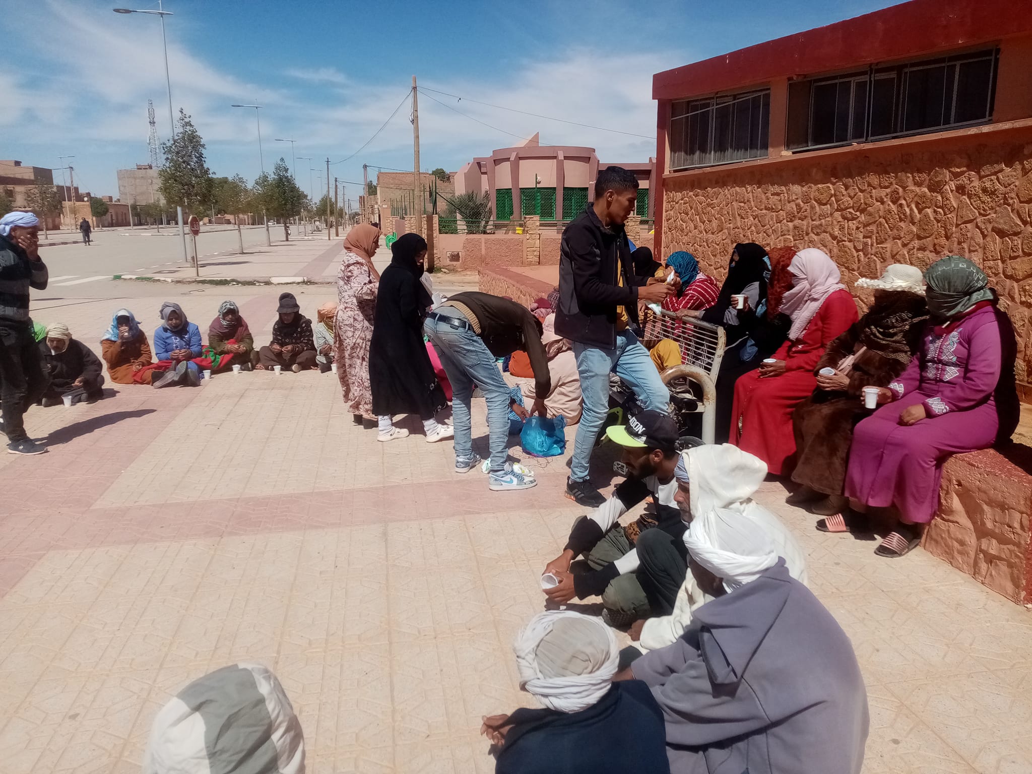 احتجاجات ساكنة الخيام