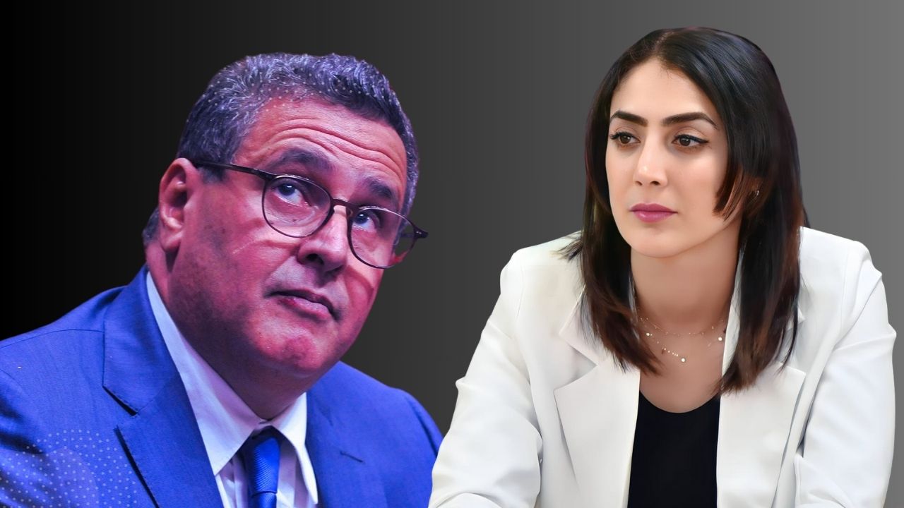 عزيز أخنوش ورجاء مسو عضوة مجلس أكادير