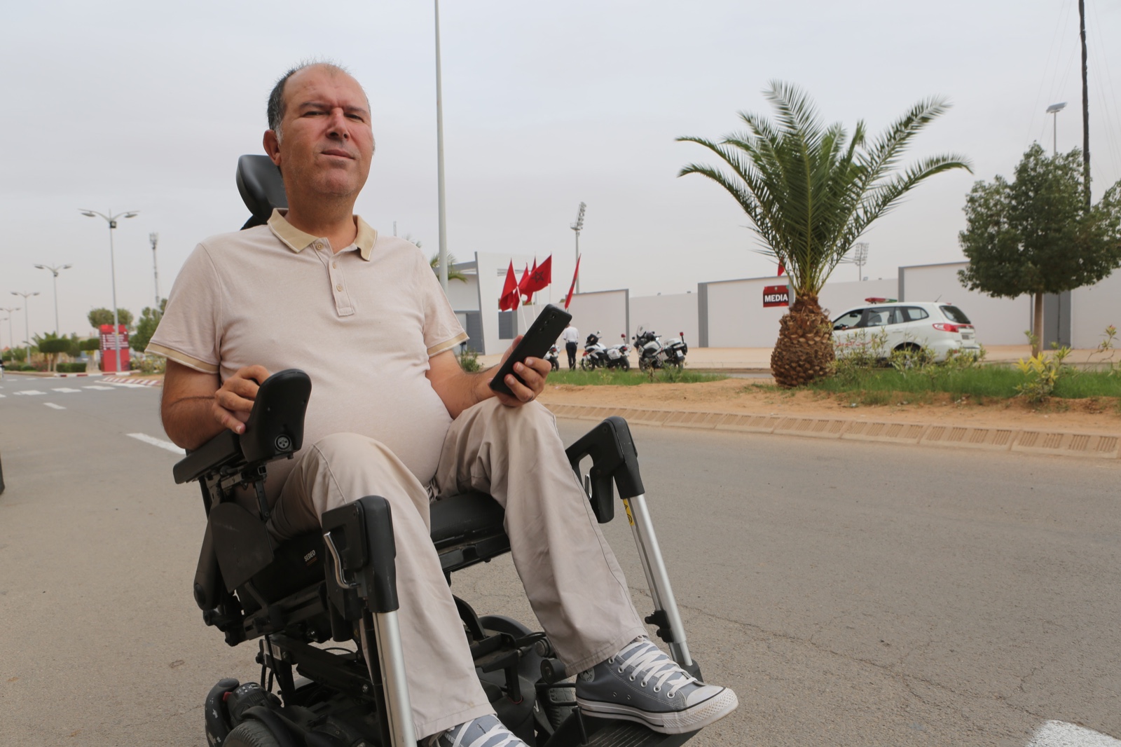 الولوجيات إلى الملعب الشرفي