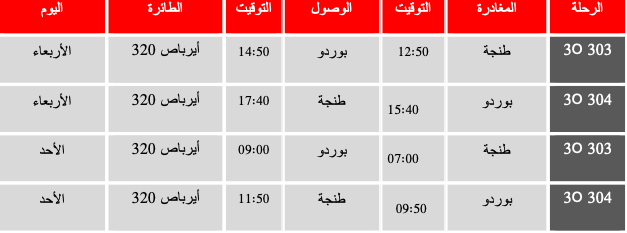 العربية للطيران تدشن خطين من طنجة