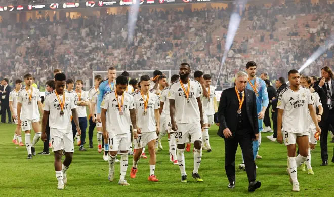 كارلو أنشلوتي مدرب ريال مدريد