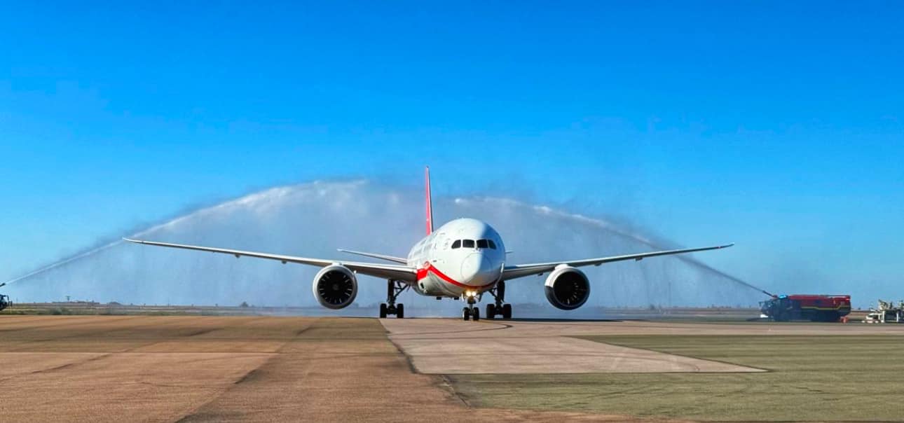 الربط الجوي بين شنغهاي والدارالبيضاء