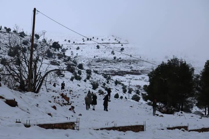 الثلج بدبدو